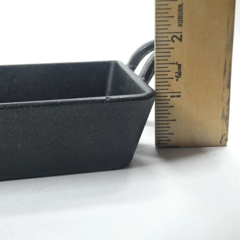 Kuchenprofi Small Serving Pan Cast Iron w/Wooden Stand